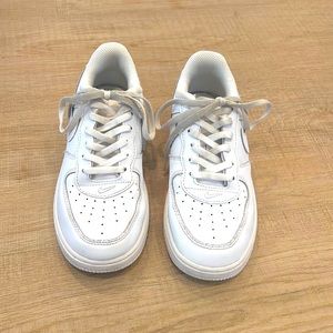 KIDS | Nike Airforce Ones. Size 2. Used.